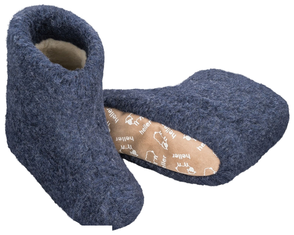 Wollstiefel STOCKHOLM aus reiner Schurwolle, freigestellt